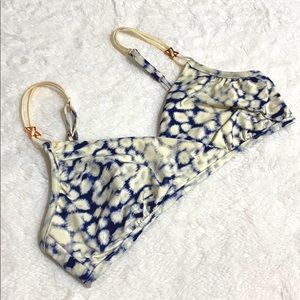 Heidi Klein - Rose-gold Bikini Top Pattern